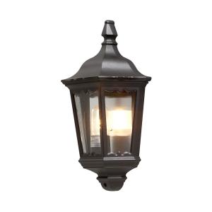 Firenze Väggplafond E27, Svart, 230-240V, IP43, 100W, Konstsmide