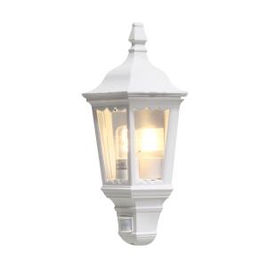 Firenze Wall Ceiling Lamp E27, PIR, White, 230-240V, IP43, 100W, Konstsmide