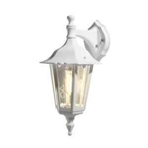 Firenze Wall Light Down E27, White, 230-240V, IP43, 60W, Konstsmide