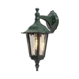 Firenze Wall Light Down E27, Green, 230-240V, IP43, 60W, Konstsmide