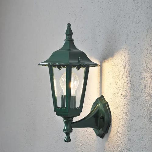 Firenze Væglampe E27 230-240V IP43 Grøn Konstsmide