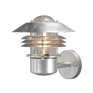 Modena Wall Light Up, 230-240V, IP44, E27, Galvaniseret, Konstsmide