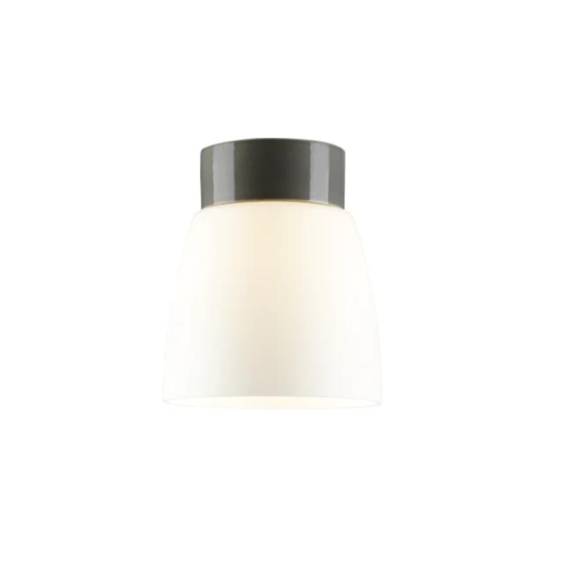 Porslinsarmatur Klara Matt Opal Rak 75W IP21 E27 Grå Ifö Electric