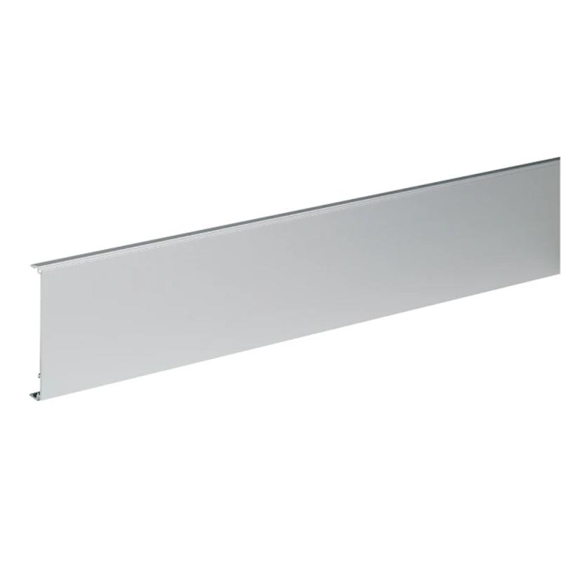 Kanalfront 80/2500mm Aluminium Vit Schneider Electric