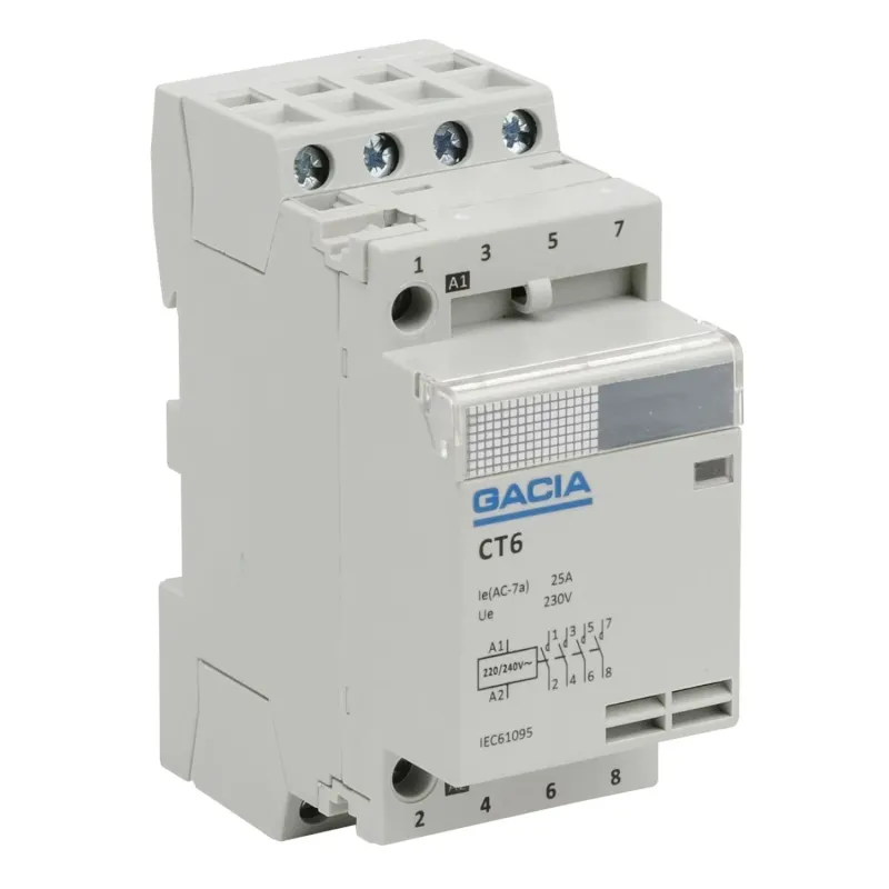 KONTAKTOR 25A 4 SLUTANDE 2MOD
