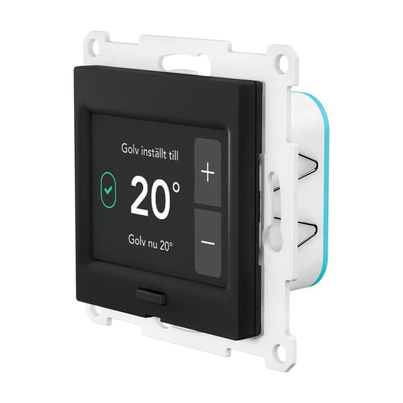 Termostat AB 16A 0,3W 230V IP20 Svart Plejd