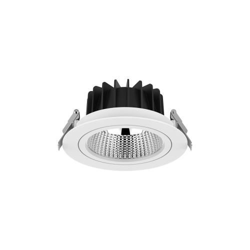 Downlight Uma Small Flex Tiltable 3CCT 36° 2700K/3000K/4000K IP40/IP20 White Exaktor