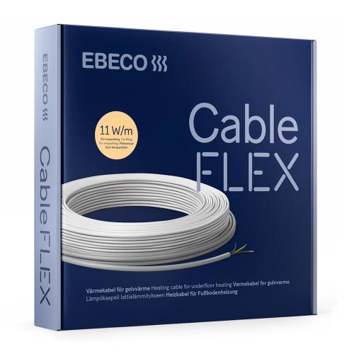Cable Flex Ebeco Golvvärmekabel 49m 540W 230V IP67