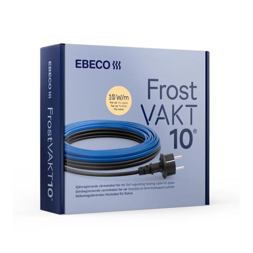 Frostvakt 10 Ebeco Varmekabel 22m 220W 10W/m Blå