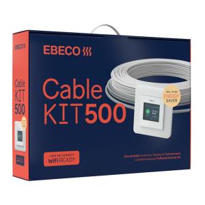 Heating Cable Kit 500 Ebeco With Thermostat 8.9m 100W 11W/m