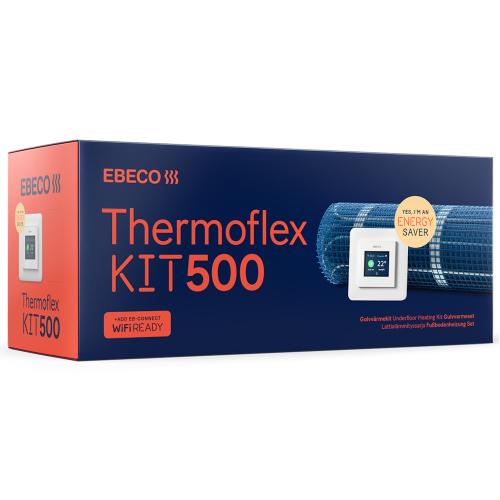 Thermoflex Kit 500 Ebeco Gulvvarmesæt 480W 120W/m² 3,9m² 7,8m