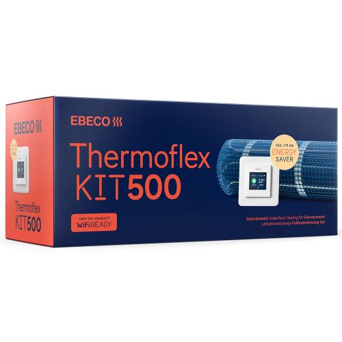 Thermoflex Kit 500 Ebeco Gulvvarmesæt 1170W 120W/m² 9,6m² 19,2m