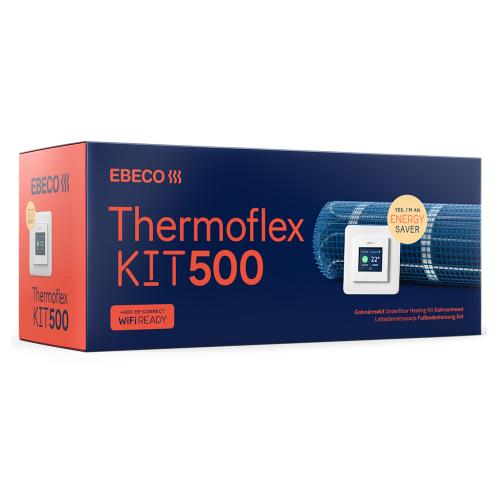 Thermoflex Kit 500 Ebeco Gulvvarmesæt 1380W 120W/m² 11,5m² 23m