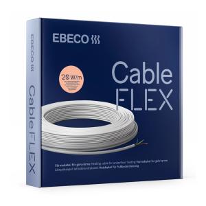 Cable Flex Ebeco Floor Heating Cable 64m 1290W 230V IP67