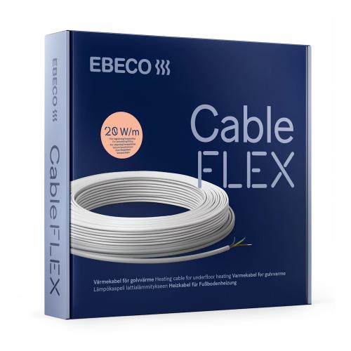 Cable Flex Ebeco Golvvärmekabel 93m 1840W 230V IP67