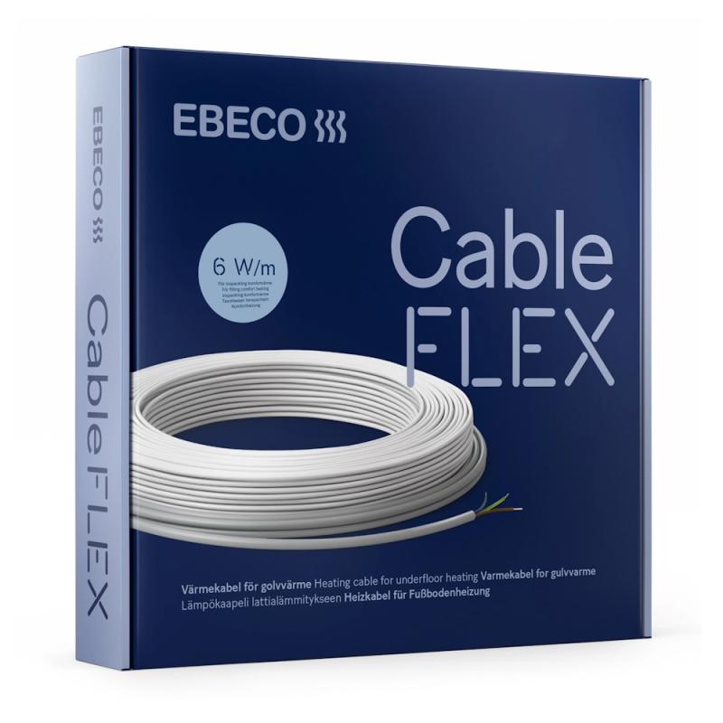Cable Flex Ebeco Golvvärmekabel 31m 190W 230V IP67