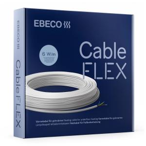 Cable Flex Ebeco Floor Heating Cable 66m 400W 230V IP67