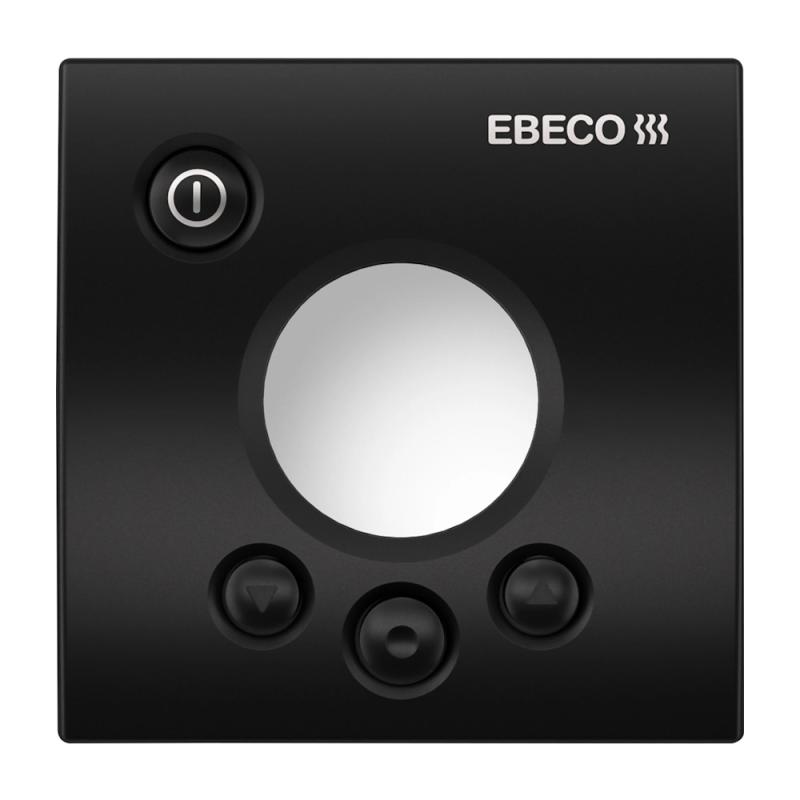 Ebeco Täckfront För EB-Therm 205 Elko Plus/RS Svart