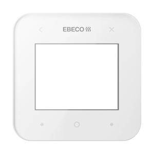 Ebeco Cover Front For EB-Therm 500 Trend/Jussi White