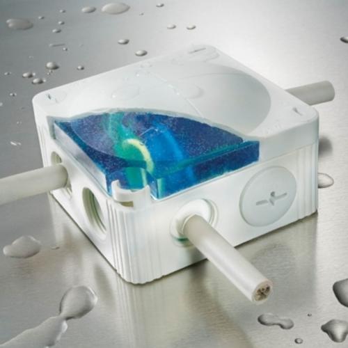 Kopplingsdosa 85x85x51 GEL  IP68