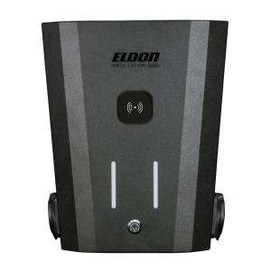 Laddbox Duo Smart RFID 3-Fas 32A 2x22kW IP54 Eldon Installation