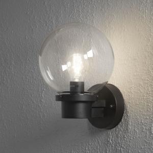 Nemi Wall Lamp, 230-240V, 60W, IP44, E27, Black, Konstsmide