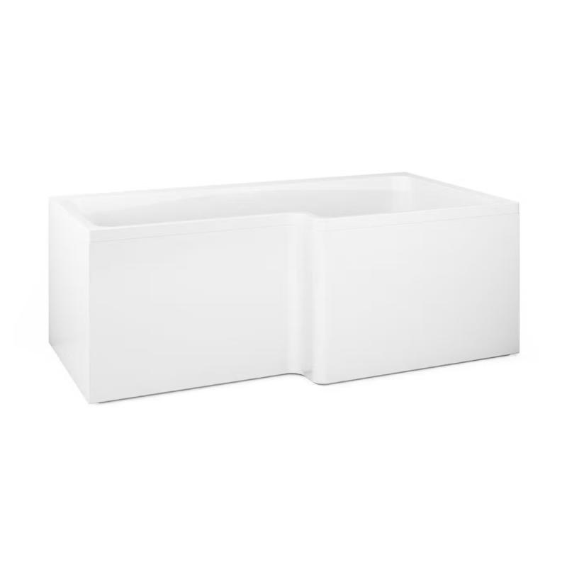 Macro Design Divine Badkar Höger 1600x850x600mm Akryl Vit