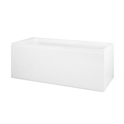 Macro Design Living Badekar Ende 700x600x20mm Akryl Hvid