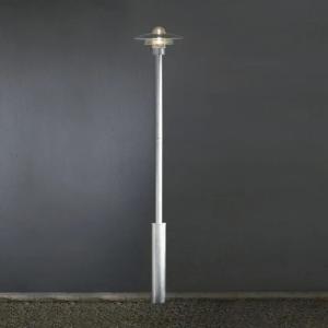 Modena Post Lamp With Post E27 230-240V IP44 Galvanized Konstsmide