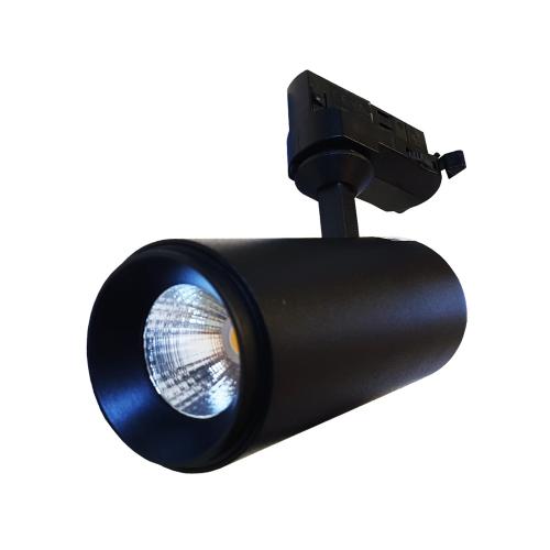 Tracklight Tracky 3-Fas 20W 230V 3000K IP20 Svart Designlight