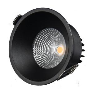 Downlight Fixed 11W 230V 3000K IP44 Black Designlight