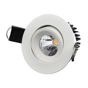 Mini Downlight Tilt 4,2W 230V 3000K IP21 Vit Designlight