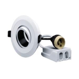 Downlight Tilt GU10 50W 230V IP21 Matt Svart Designlight