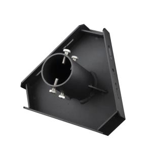 Pole Mount Triangle Black Designlight