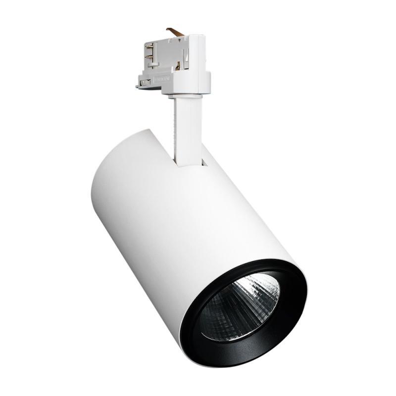 Tracklight Tracky 3-Fas 30W 230V 3000K IP20 Vit Designlight
