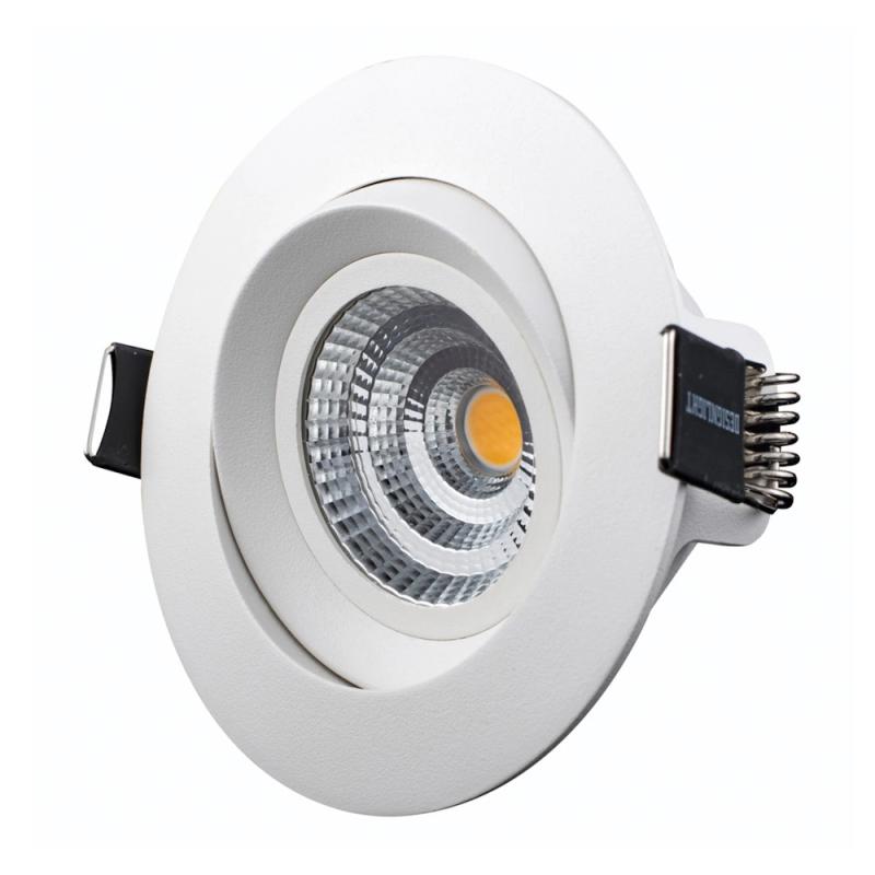 Downlights M Penny 7,4W 230V 2700K IP44 Vit 6st Designlight