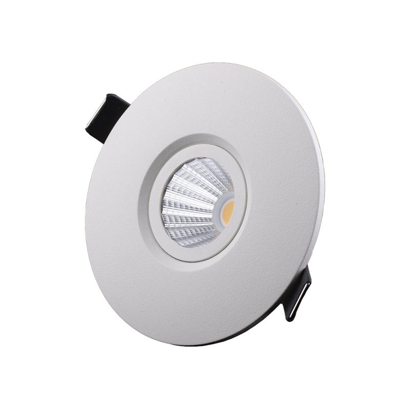 Downlight Smarty 4,5W 230V 3000K IP44 Vit Designlight