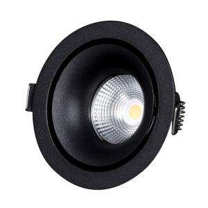 Downlight Moon Fast 10,5W 230V 3000K IP20 Svart Designlight