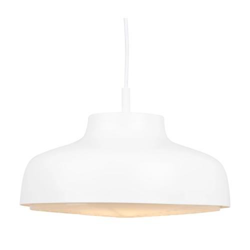 Pendant Light Retro With Dimmable LED 830 E27 14W 220-240V 1720lm 3000K Matt White IP20 Solar Light