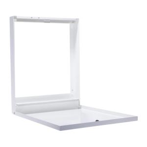 Alarmtech Orientation Drawings Cabinet A4 Slim Vertical Fire Lock White