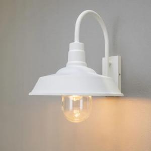 Trapani Væglampe E27 20W 230-240V IP44 Hvid Konstsmide