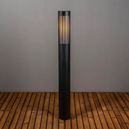 Pistoia Havepæl E27 230-240V IP54 Sort Konstsmide