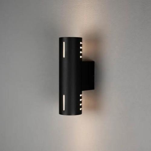 Cuneo Væglampe E27 230-240V IP54 Sort Konstsmide