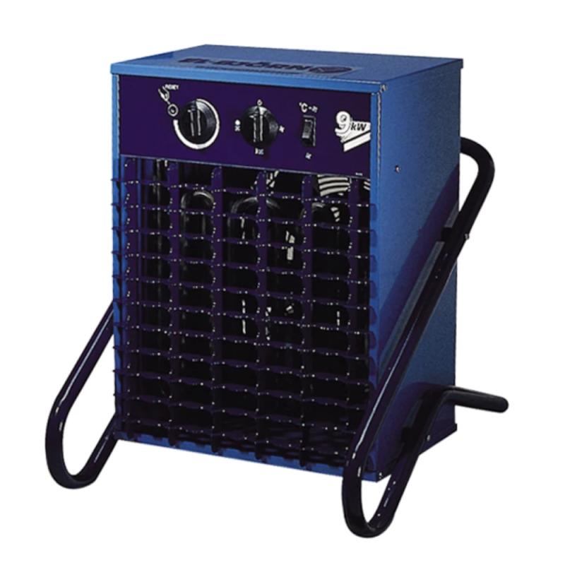 Värmefläkt Med Intag 9kW 400V IP44 Elbjörn