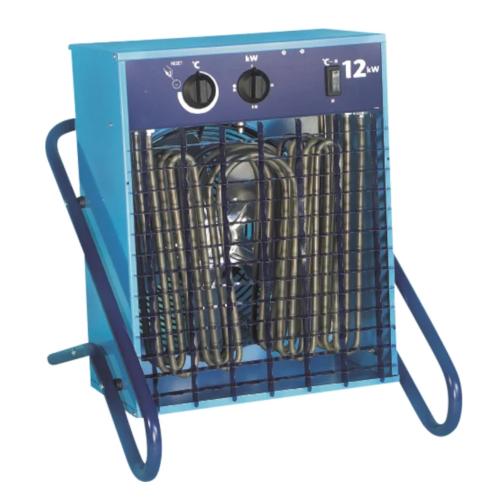 Varmeblæser Med Ledning Og CEE Enhed 12kW 400V IP44 Elbjörn