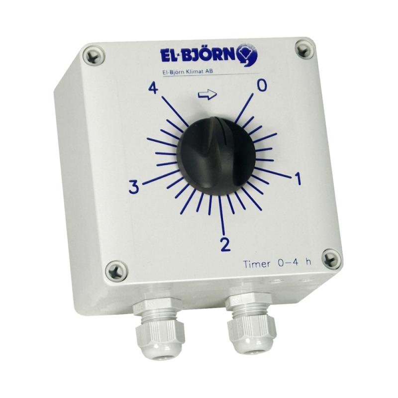 Timerlåda 4h 10A 230V IP44 Elbjörn