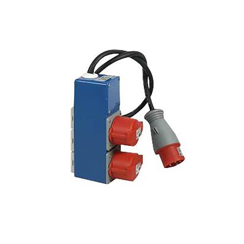 Grenuttag 2x416-6 5-Pol 400V 16A Elbjörn