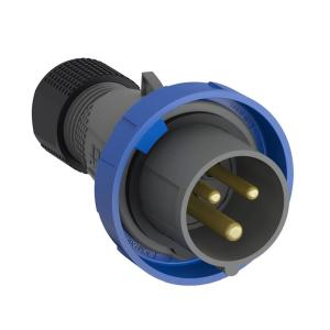 Amphenol Plug 16A 200-250V IP67 Blue