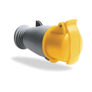 Amphenol Socket 16A 110V IP44 Yellow