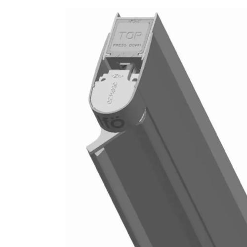 Contura Shower, Space Tätningsprofilför Duschdörr För Nisch, Silver